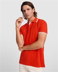 POLO CON PROFILI A CONTRASTO